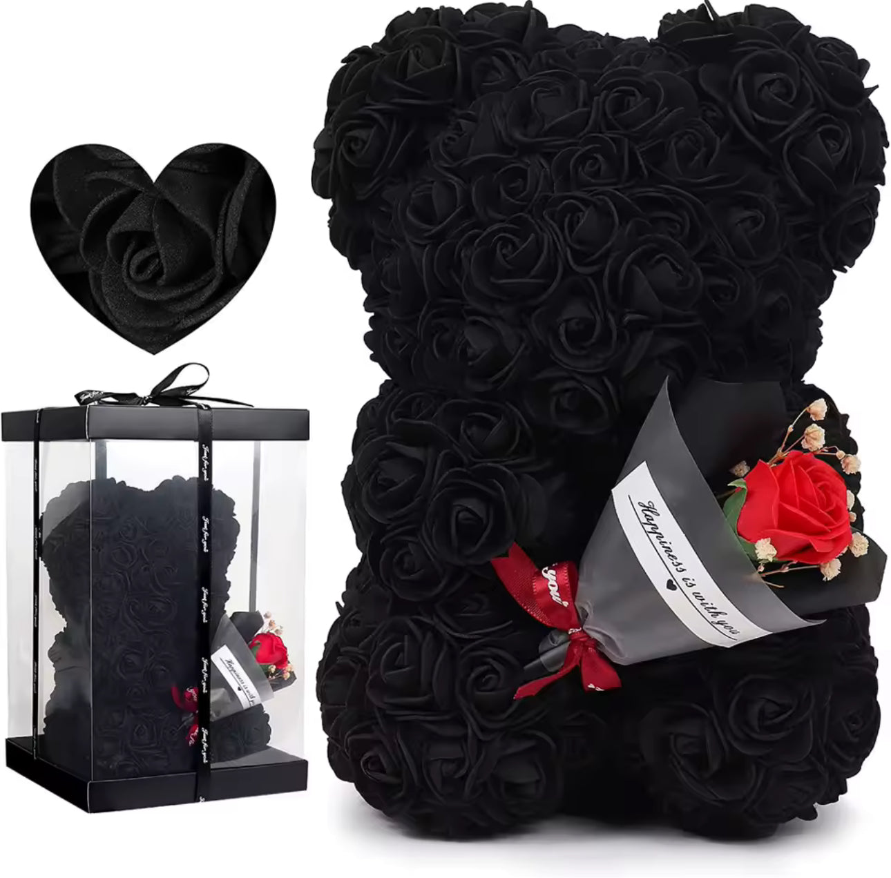 Artificial Flower Eternal Rose Teddy Bear