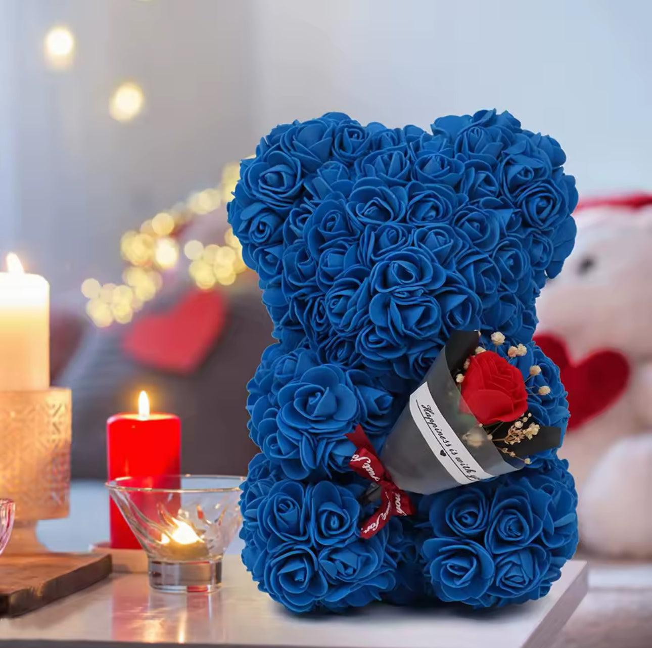 Artificial Flower Eternal Rose Teddy Bear